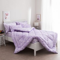 Κουβερλί Υπέρδιπλο 220x230 Minimal Λιλά